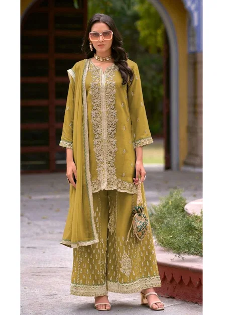 D 919 By Deepsy Suits Chinon Readymade Pakistani Suits Exporters In India
